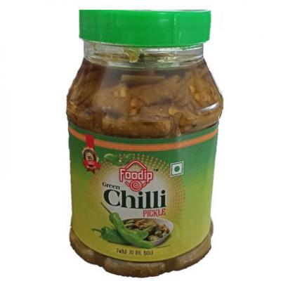 Foodip Green Chilli Pickle