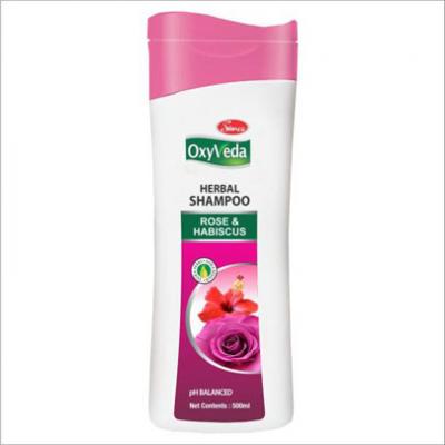 OxyVeda Herbal Shampoo Rose & Habiscus