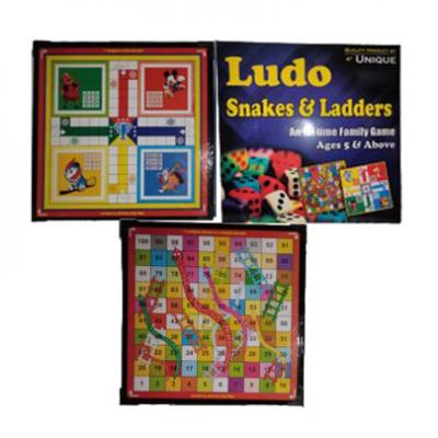 Ludo & Snake & Ladder (2 In 1)