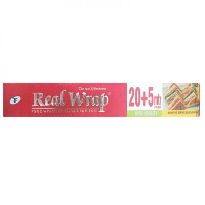 Real Wrap Aluminium Foil (20+5) Mtr