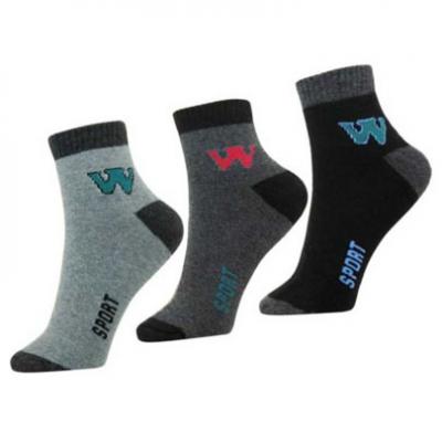 Sports Multi Ankle Length Socks Pack of 3