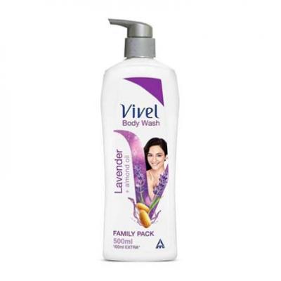 Vivel Body Wash Lavender+almond oil