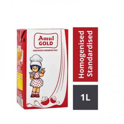 Amul Gold Milk Tetra Pack- Homogenised Standardised